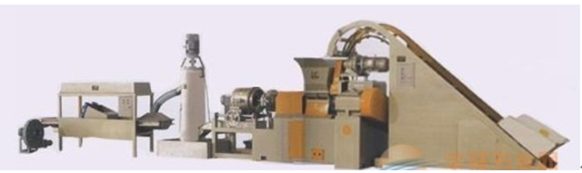 連續密(mì)煉機(jī)+單螺杆擠出造粒機組 連續密煉機+單螺杆擠出造粒機組